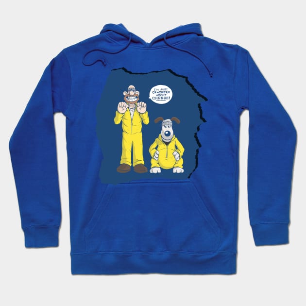 Wallace And Gromit Breaking Bad Hoodie by Clown